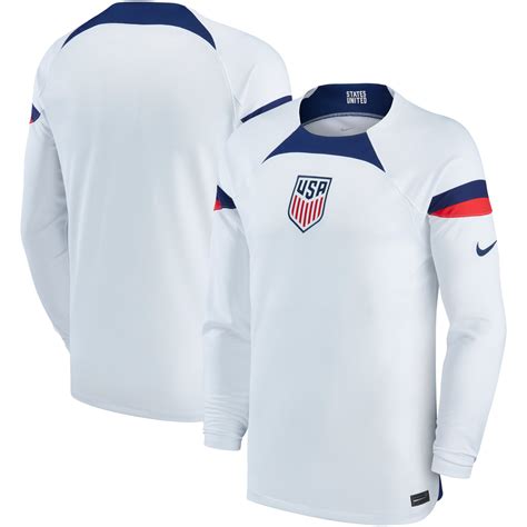 USMNT Nike 2022/23 Away Breathe Stadium Replica Blank Long Sleeve 